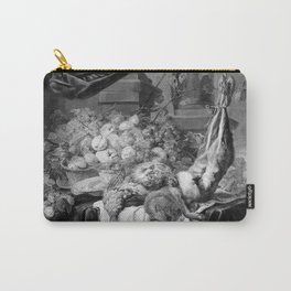 Jan Fyt - A Hare, Partridges, And Fruit () Carry-All Pouch