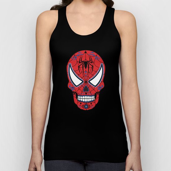 Spidey Sugar Skull Unisex Tank Top