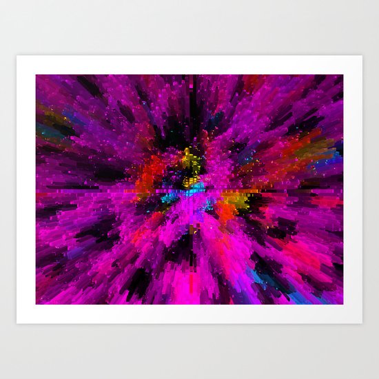 The Birth of Pink Art Print