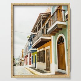 Doorways of Old San Juan Serving Tray