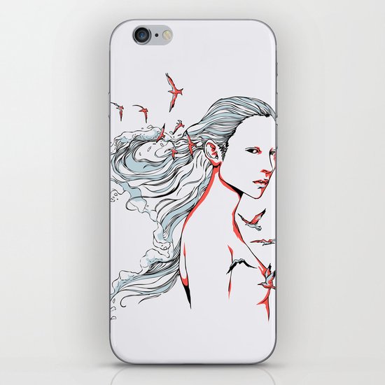 Queen of Ocean iPhone Skin