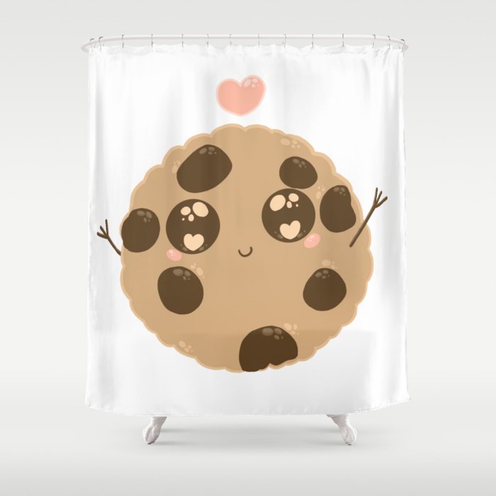 Happy Cookie Shower Curtain