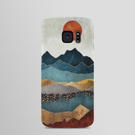 Amber Dusk Android Case | Amber, Copper, Nature, Grey, Dream, Digital, Gold, White, Red, Bronze 