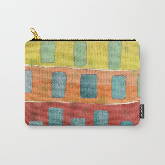 Placed in a Red Orange Yellow Field Carry-All Pouch