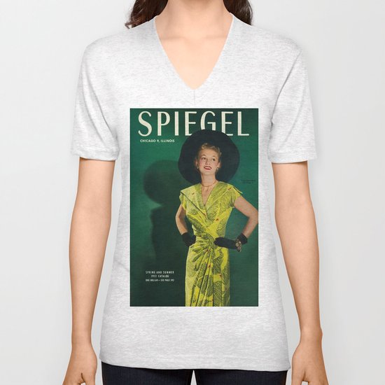 1951 Spring/Summer Catalog Cover Unisex V-Neck