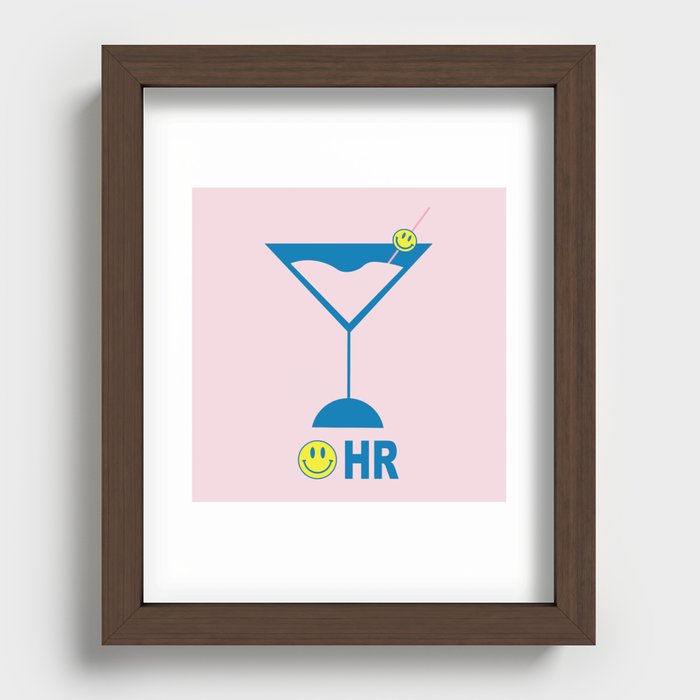 :) HR Recessed Framed Print