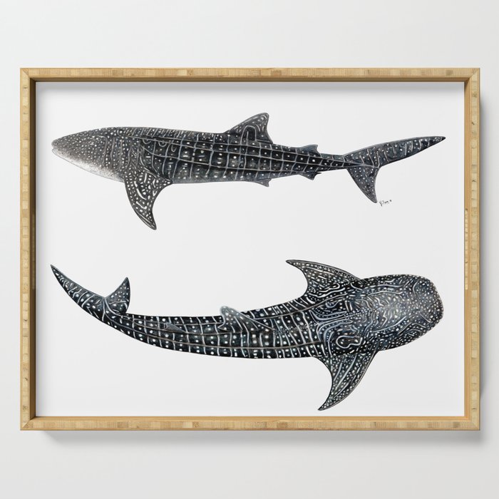 Whale sharks Serving Tray