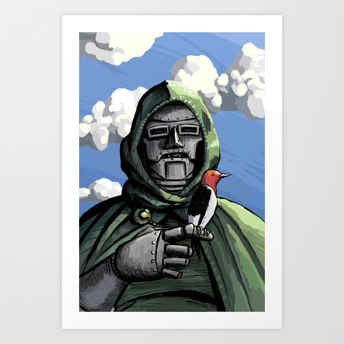 Doom Art Print By Davidcomito Society6