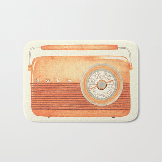 Radio Silence Bath Mat