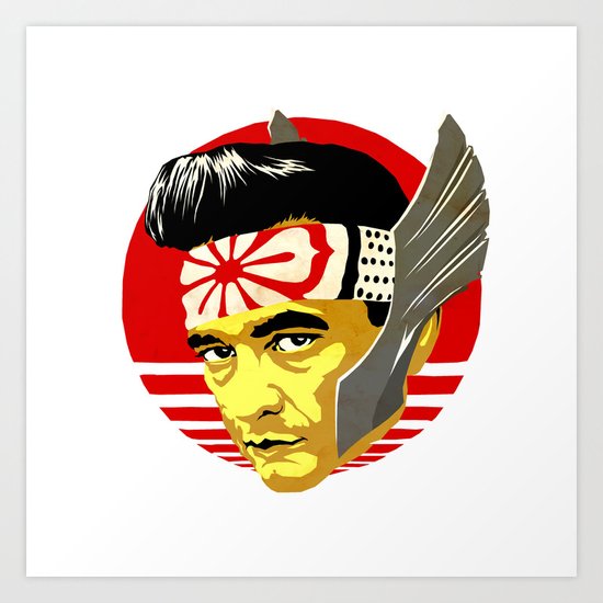 Mighty Karate Kash Art Print