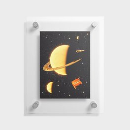 Traffic On Saturn Floating Acrylic Print