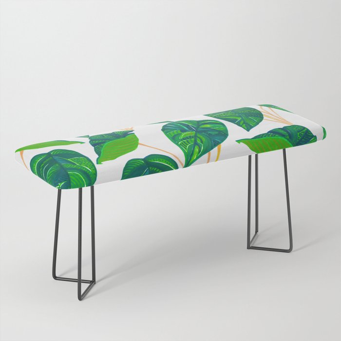 House Plant Society6 Decor Buyart Bench By 83oranges Society6