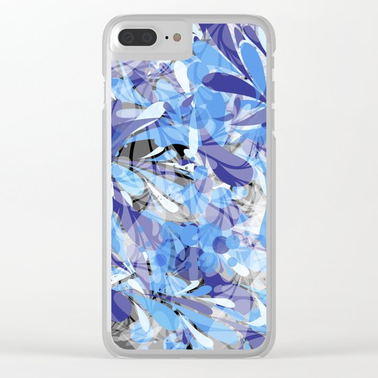 Abstract 18 Clear iPhone Case
