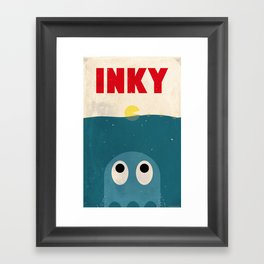 INKY Framed Art Print