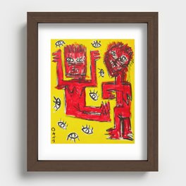 Blood Tribe  Recessed Framed Print