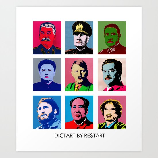 Dictart Art Print