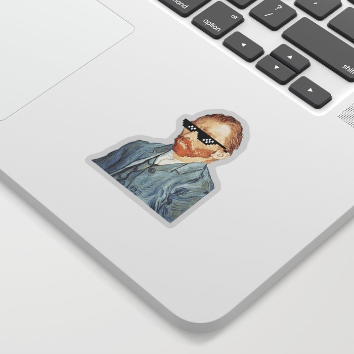 Thug Vincent Van Gogh Sticker