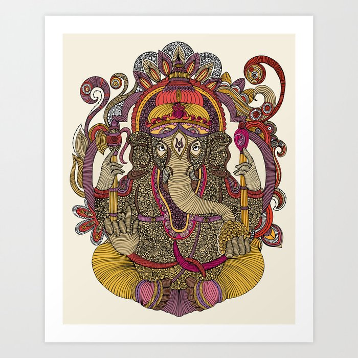 Lord Ganesha Art Print