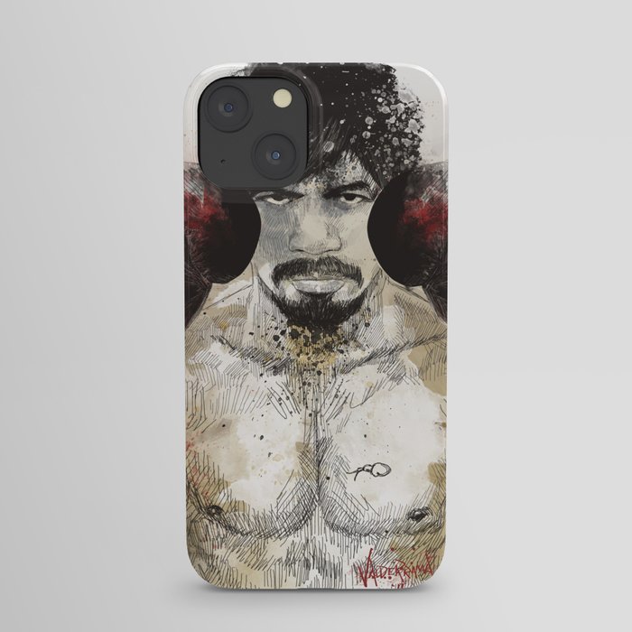 Manny Pacquiao - Bloody Gloves iPhone Case