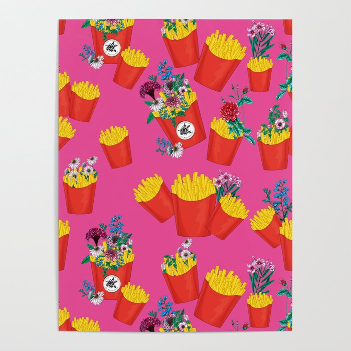 Botanical Fries  Poster