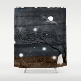 Walter and the willow wisps Shower Curtain
