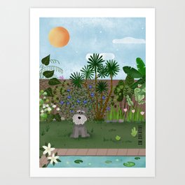 "My Garden" Art Print