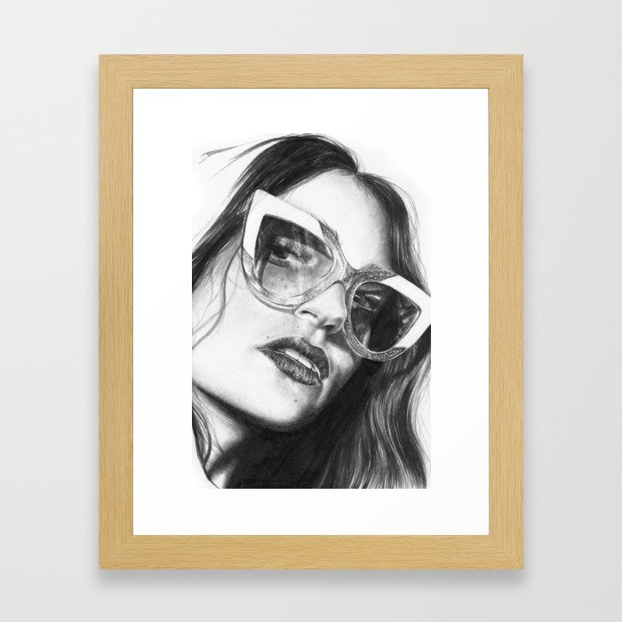 Covergirl Framed Art Print