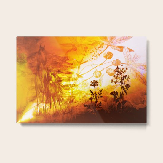 Horses Metal Print