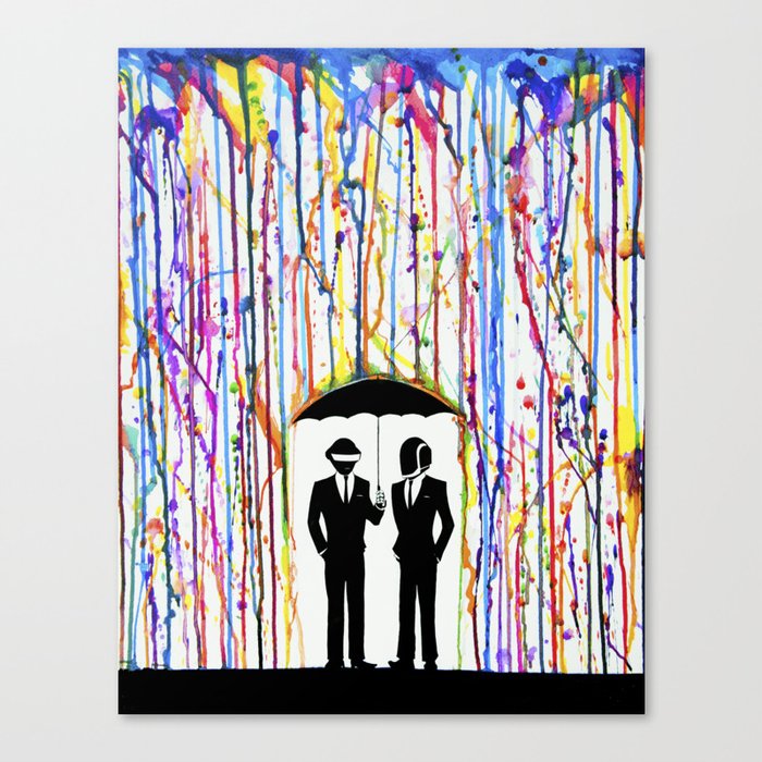 Just a Couple of Punks... Canvas Print