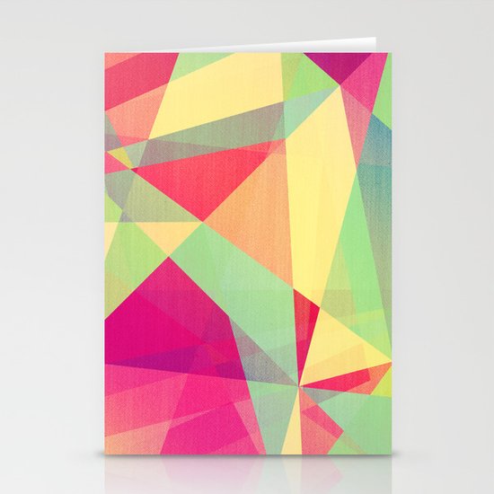 Summer Abstract Stationery Cards