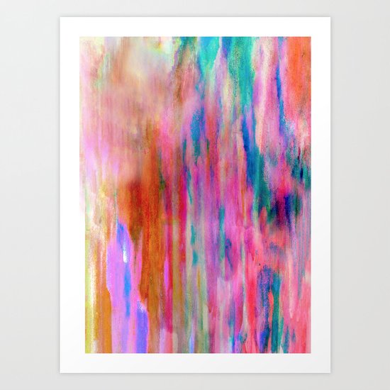Sherbet Shower Art Print