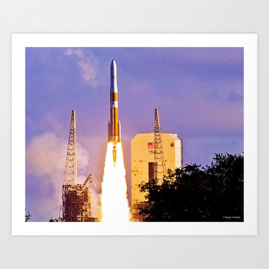 Blast Off Art Print