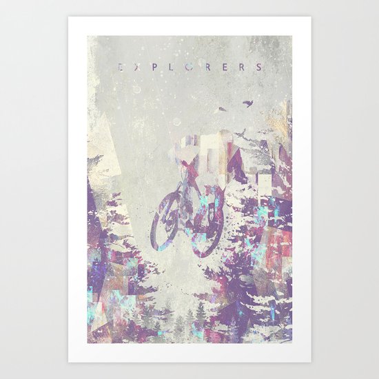 Explorers V Art Print