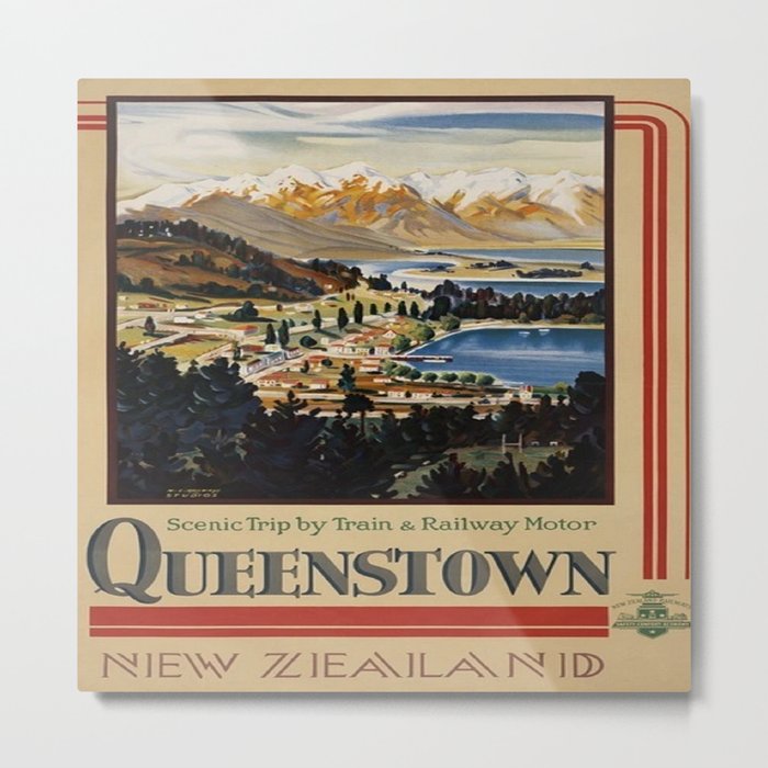 Queenstown New Zealand  Metal Print