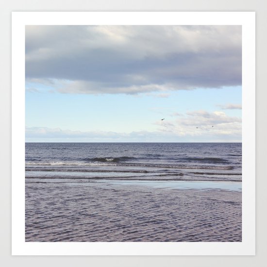 Oceano Pacifico Art Print