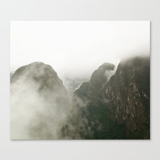 Among The Gods Canvas Print
