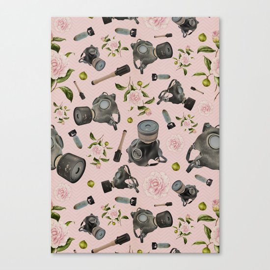 Don't stop to smell the roses Canvas Print