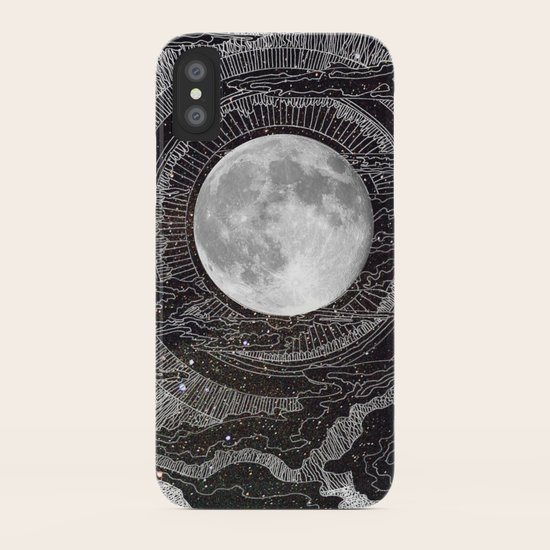 Moon Glow iPhone Case