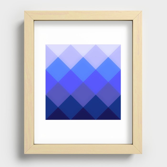 Squares #1 Recessed Framed Print