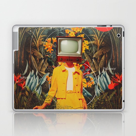 She Came from the Wilderness Laptop & iPad Skin