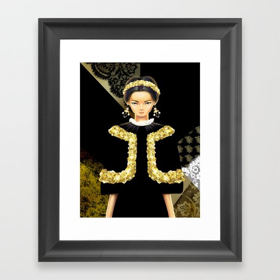 Dolce & Gabbana FW12 Framed Art Print