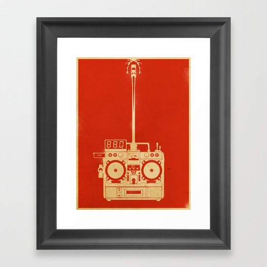 88mph Framed Art Print