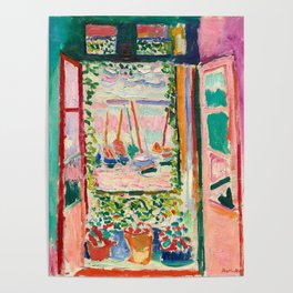 Henri Matisse - The Open Window Poster