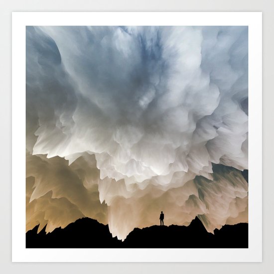 Cause and effect Art Print
