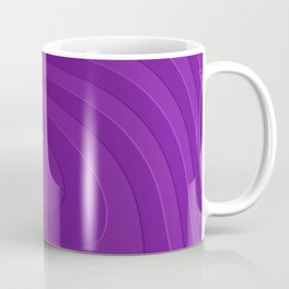 Violet Color Zebra Line Pattern Mug