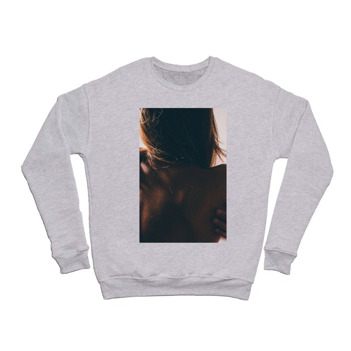 The greatest love of all; love of self female figurative self portrait color photograph photography Crewneck Sweatshirt