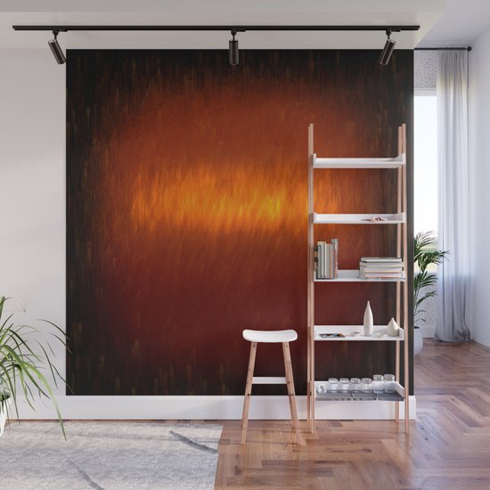 Abstract Fire 1 Wall Mural by airplanesandwich | Society6
