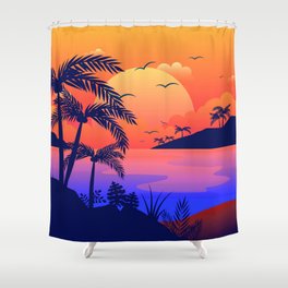 summer Shower Curtain