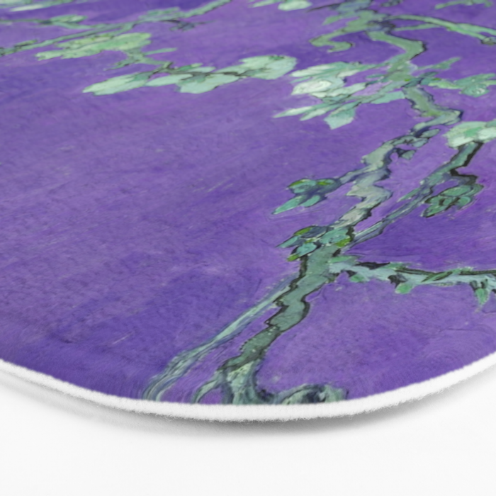 Lavender Bath Mat by Alexandra_Arts