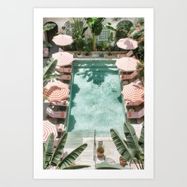 Beverly Hills Pool 524 Art Print